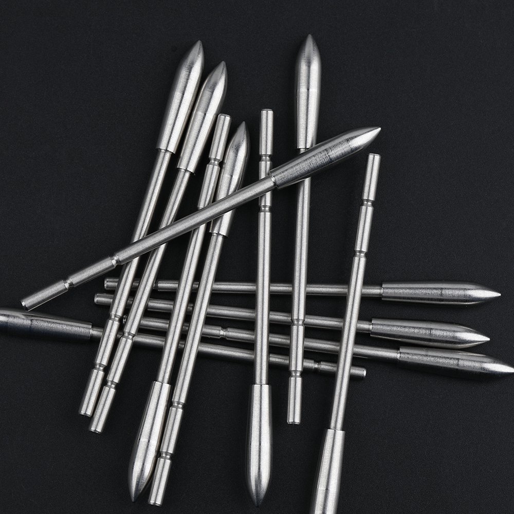 AME ARCHERY 3.2mm Stainless Steel Arrowheads(12pcs)