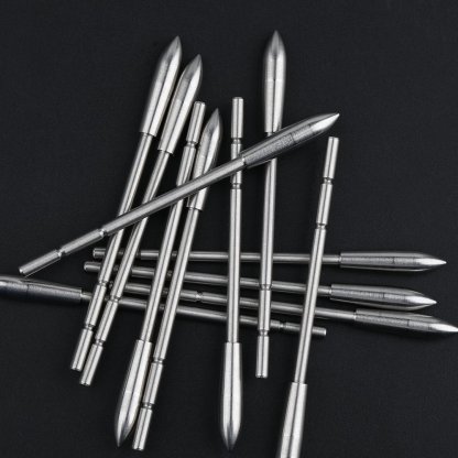 AME ARCHERY 3.2mm Stainless Steel Arrowheads(12pcs)