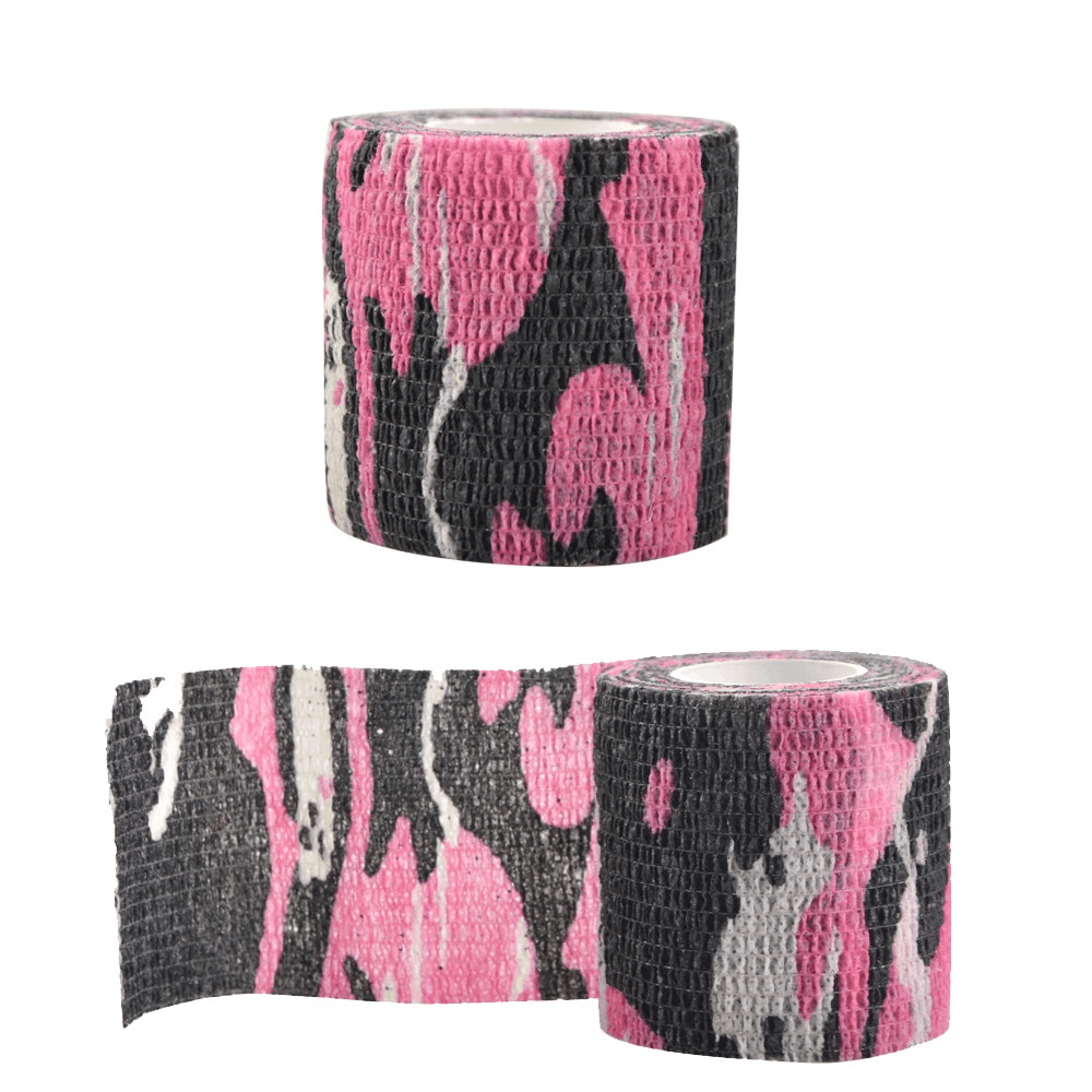 Self-Adhesive Camo Tape Stretch Wrap for Outdoor Sports