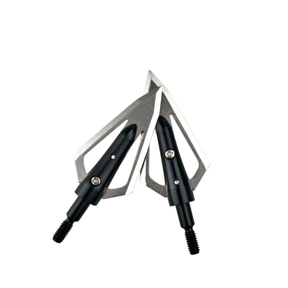  Hunting Blade Arrowheads Broadheads Tips Bow Shooting