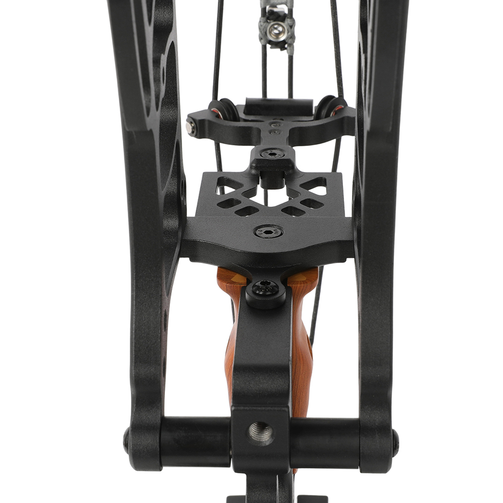 AME ARCHERY Dual-Use Compound Bow — Black (Steel-Ball Kit)