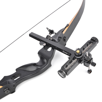 AME ARCHERY AKT-QT517B Sight Adjustable Recurve Bow Sight (Competition Grade)