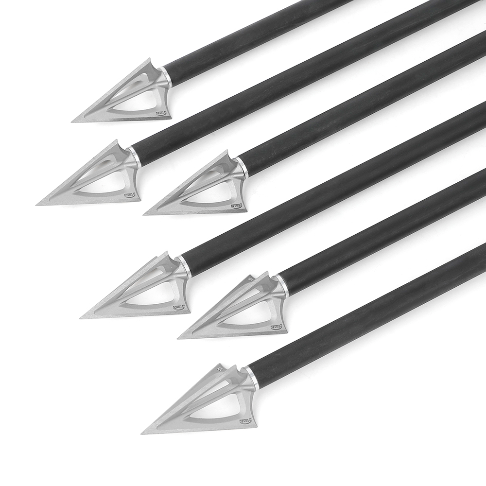 Q2 420 Stainless Steel Hunting Broadheads (12pcs) – 100 Grain