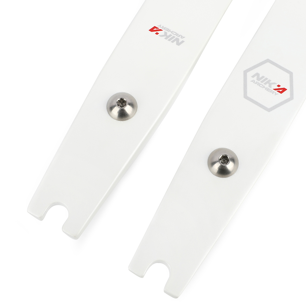 NIKA Archery C2 ILF 68inch Recurve Limbs White Version