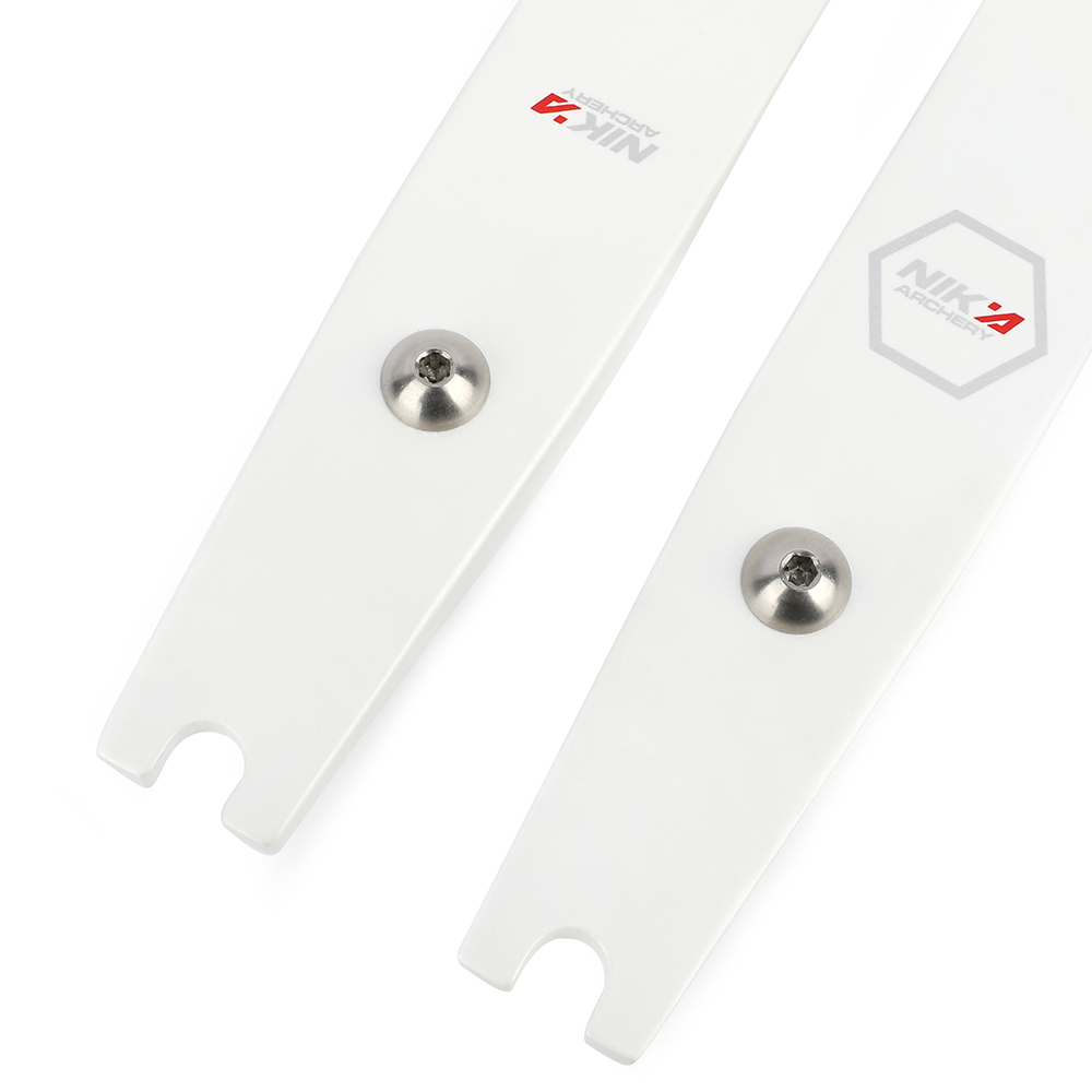 NIKA Archery C2 ILF 68inch Recurve Limbs White Version