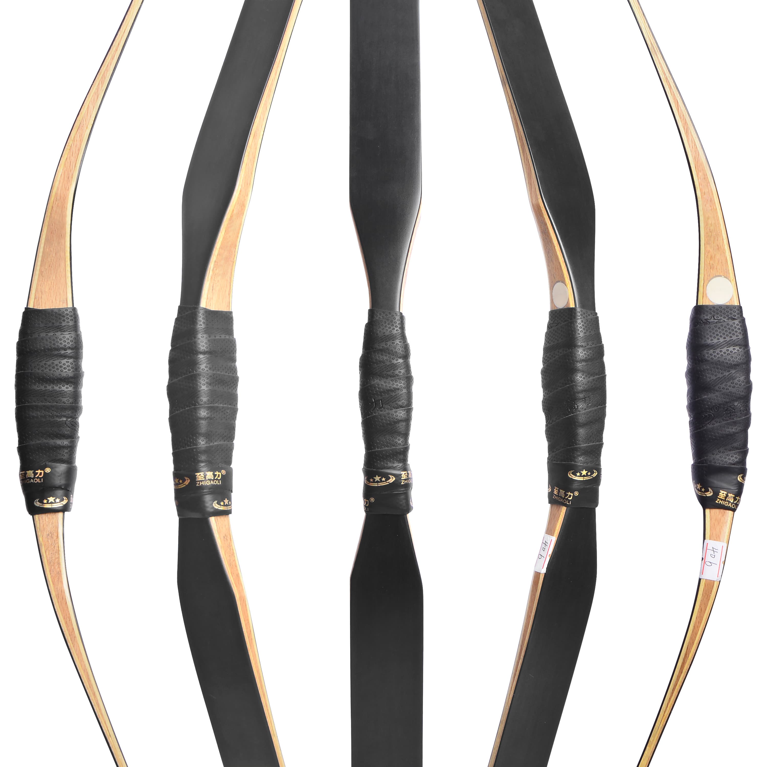 58 inch Traditional  Handmade Triangle Longbow 15-50lbs 