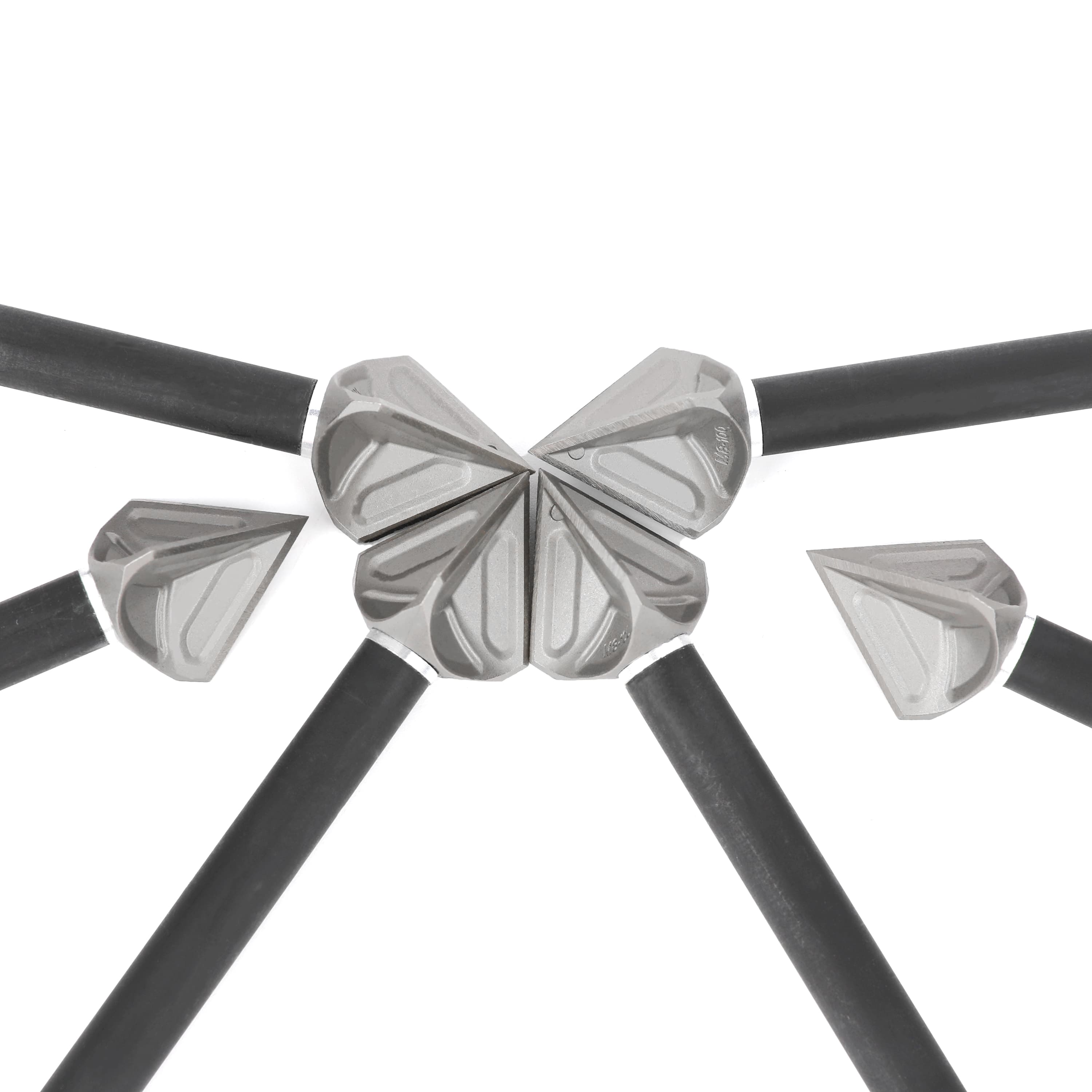 100Gr Stainless Steel Screw-in Broadhead Arrowhead Tip Hunting Target