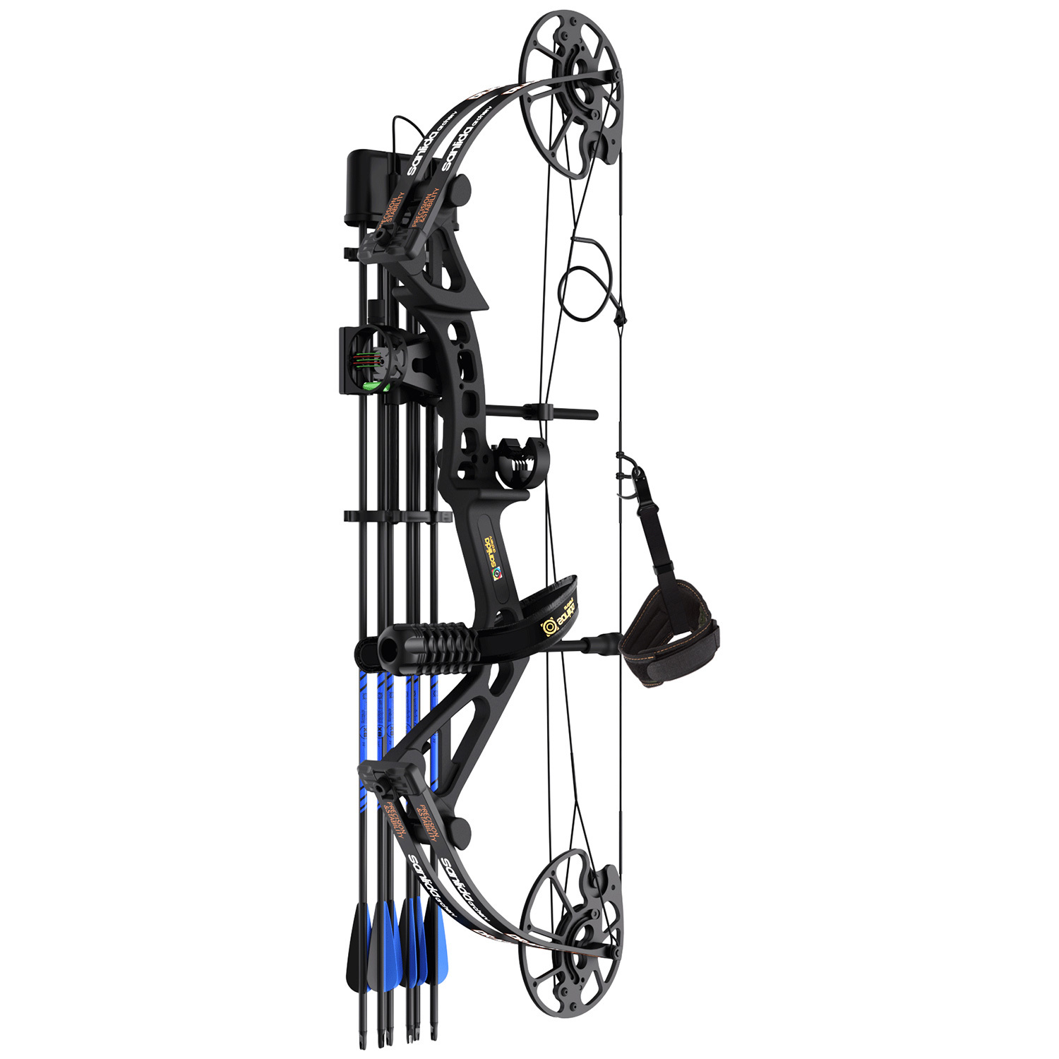 SANLIDA ARCHERY Dragon X7 Intermediate Hunting Compound Bow Kit