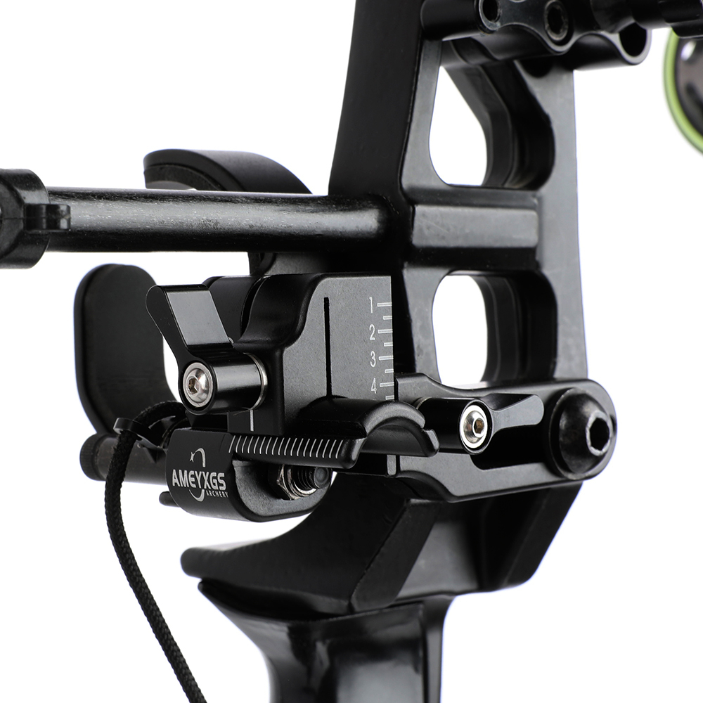 AME ARCHERY D8-JTD Drop Away Arrow Rest with 360° Noise Dampening