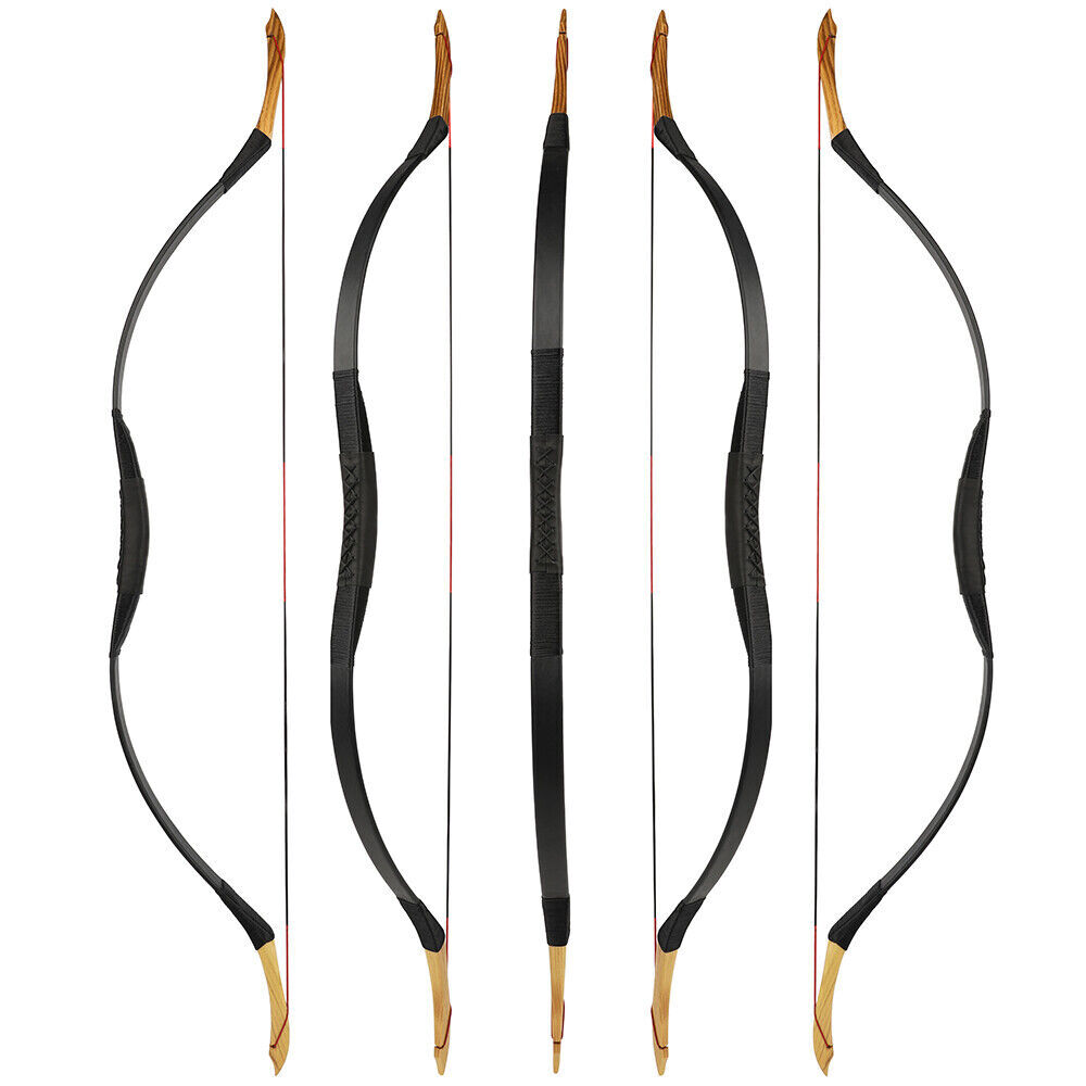 AME ARCHERY Traditional Recurve Bow – 20–50lbs for Target Practice & Outdoor Shooting