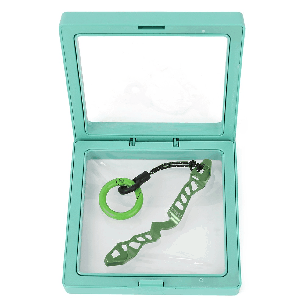 Archery Bow Riser Keychain Lightweight Aluminum Key Ring