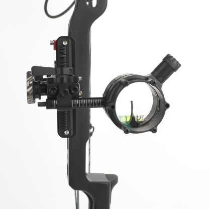 1 Pin Compound Bow Sight 0.019" Micro Fiber Archery Hunting