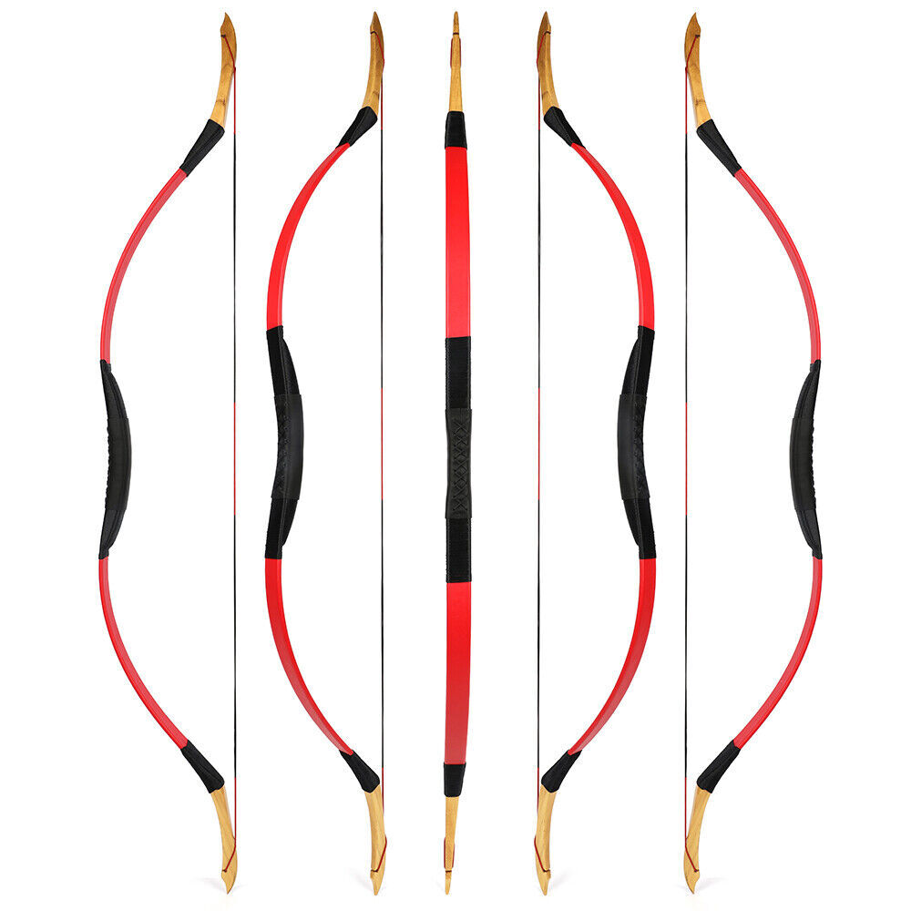 AME ARCHERY Traditional Recurve Bow – 20–50lbs for Target Practice & Outdoor Shooting