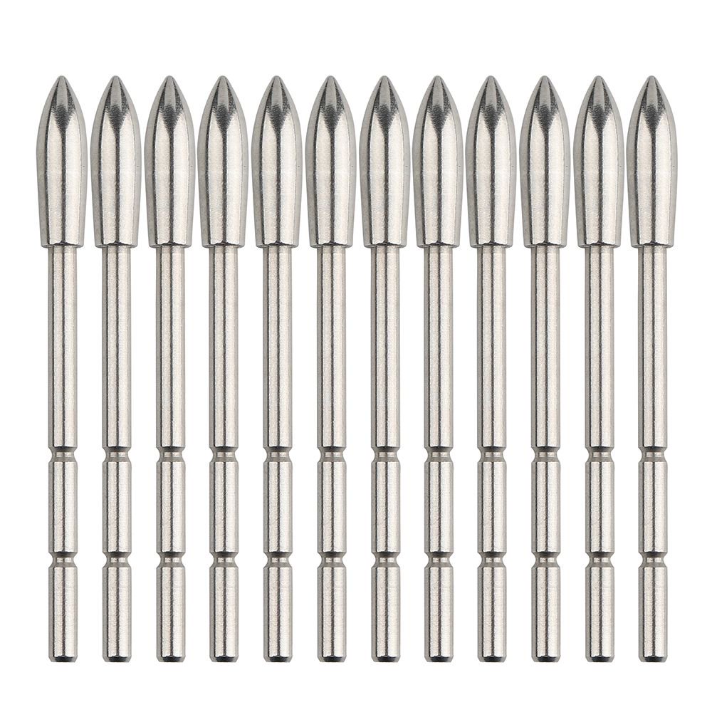 AME ARCHERY 3.2mm Stainless Steel Arrowheads(12pcs)
