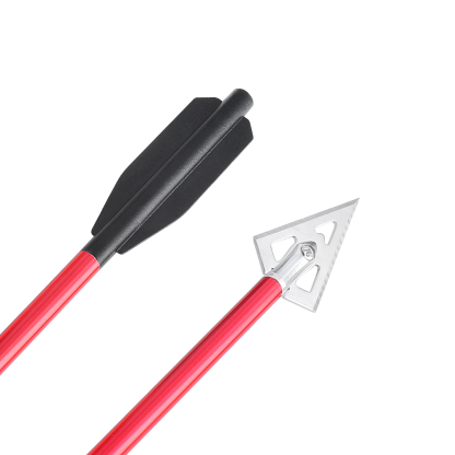 AME ARCHERY Aluminum Shaft Broadhead Mini Crossbow Arrows (12pcs)