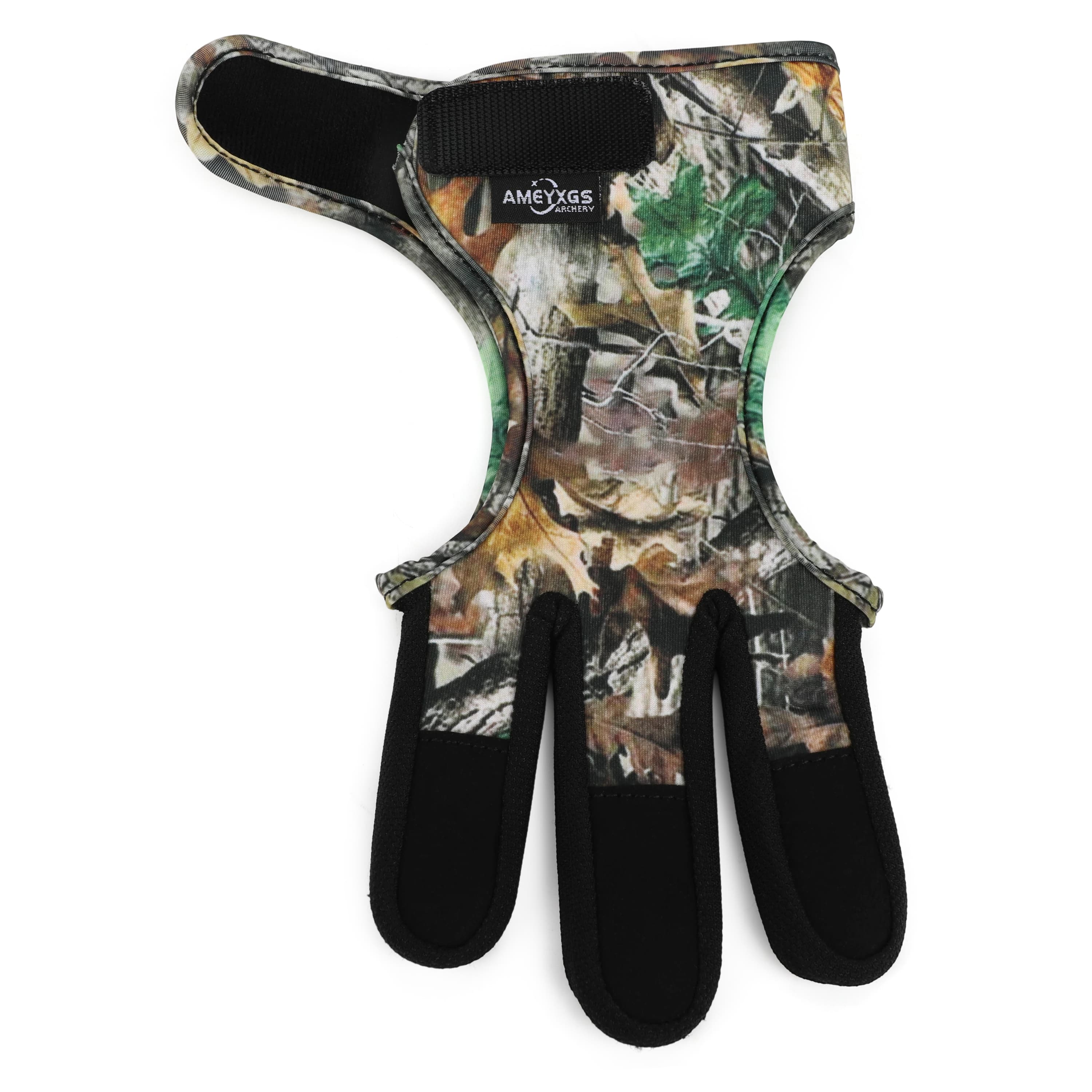 AME 3 Finger Glove Protect Gear Guard Leather