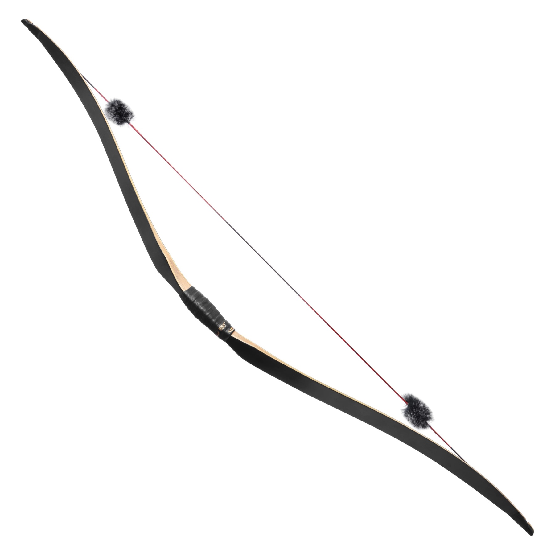58 inch Traditional  Handmade Triangle Longbow 15-50lbs 