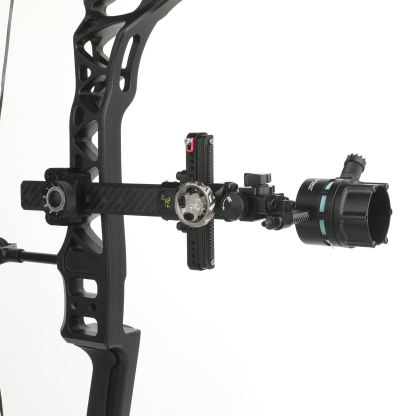 1 Pin Compound Bow Sight 0.019" Micro Fiber Archery Hunting