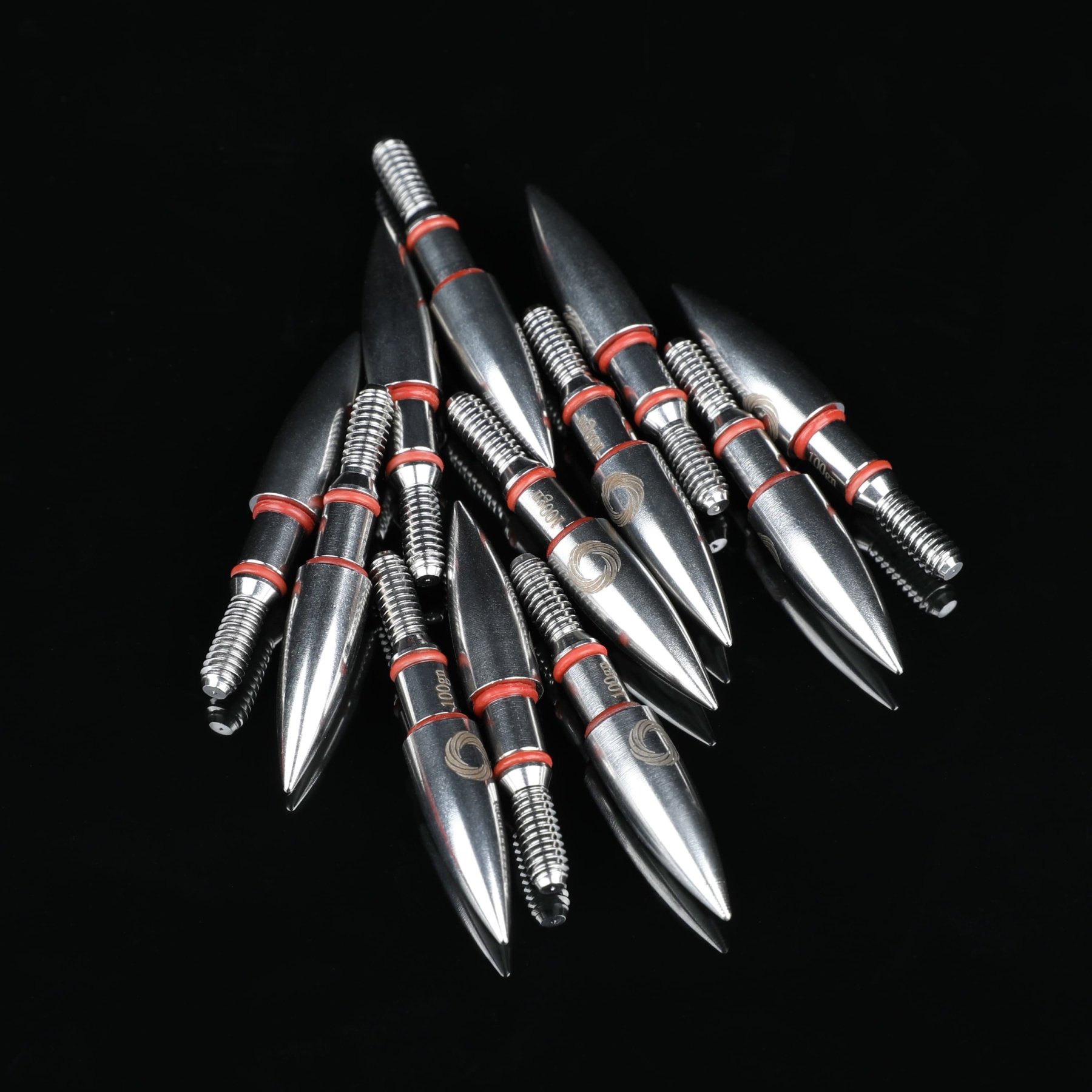 12X Archery Arrowheads 100gr Hunting Tips Recurve Compound Target