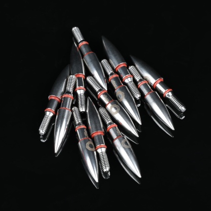 12X Archery Arrowheads 100gr Hunting Tips Recurve Compound Target