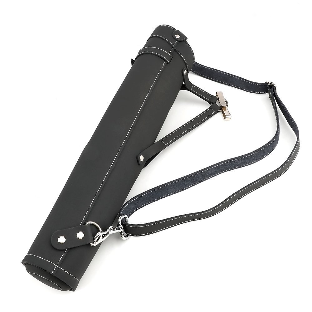 AME ARCHERY Wind Arrow Quiver Black Leather