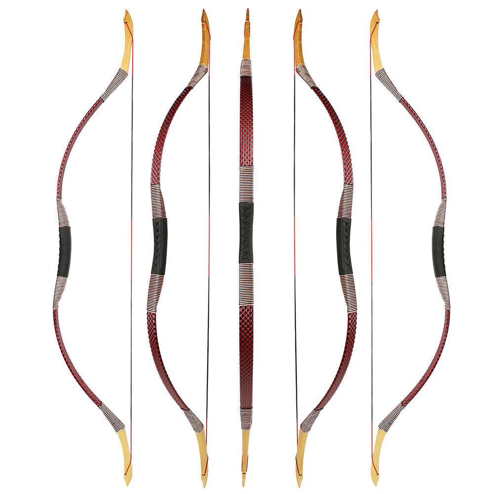 AME ARCHERY Traditional Recurve Bow – 20–50lbs for Target Practice & Outdoor Shooting