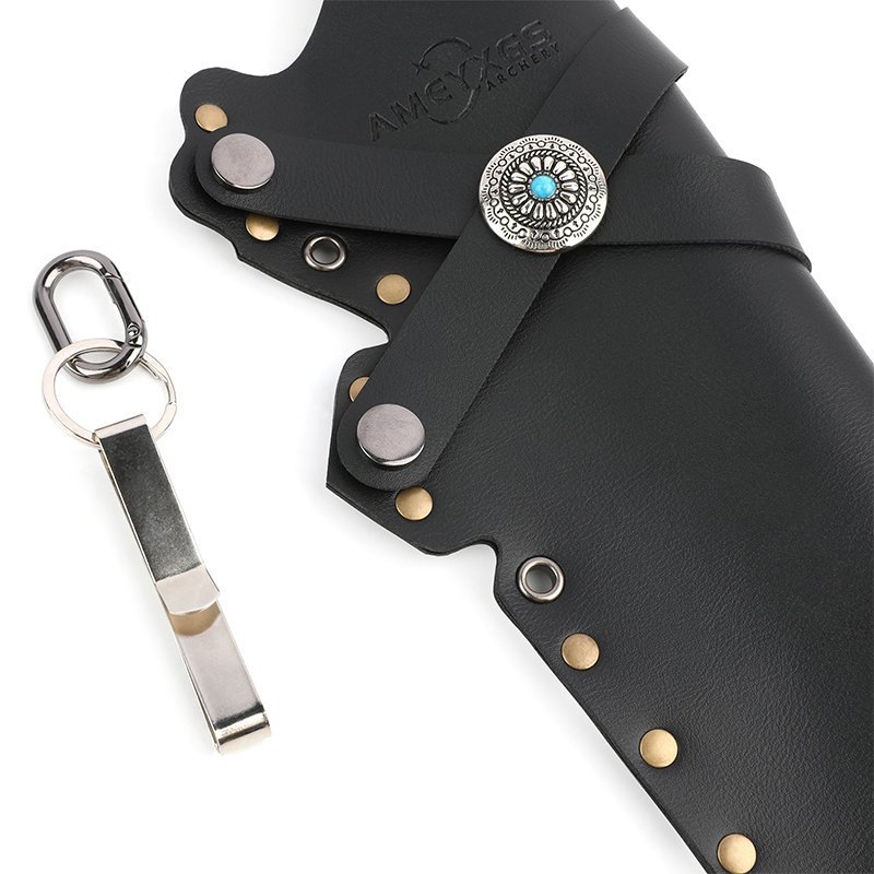 AME ARCHERY XieZhi Leather Arrow Quiver