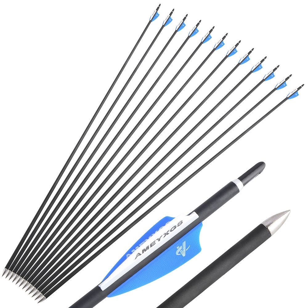Clearance Sale 1000 Spine Mixed Carbon Arrows (12pcs)
