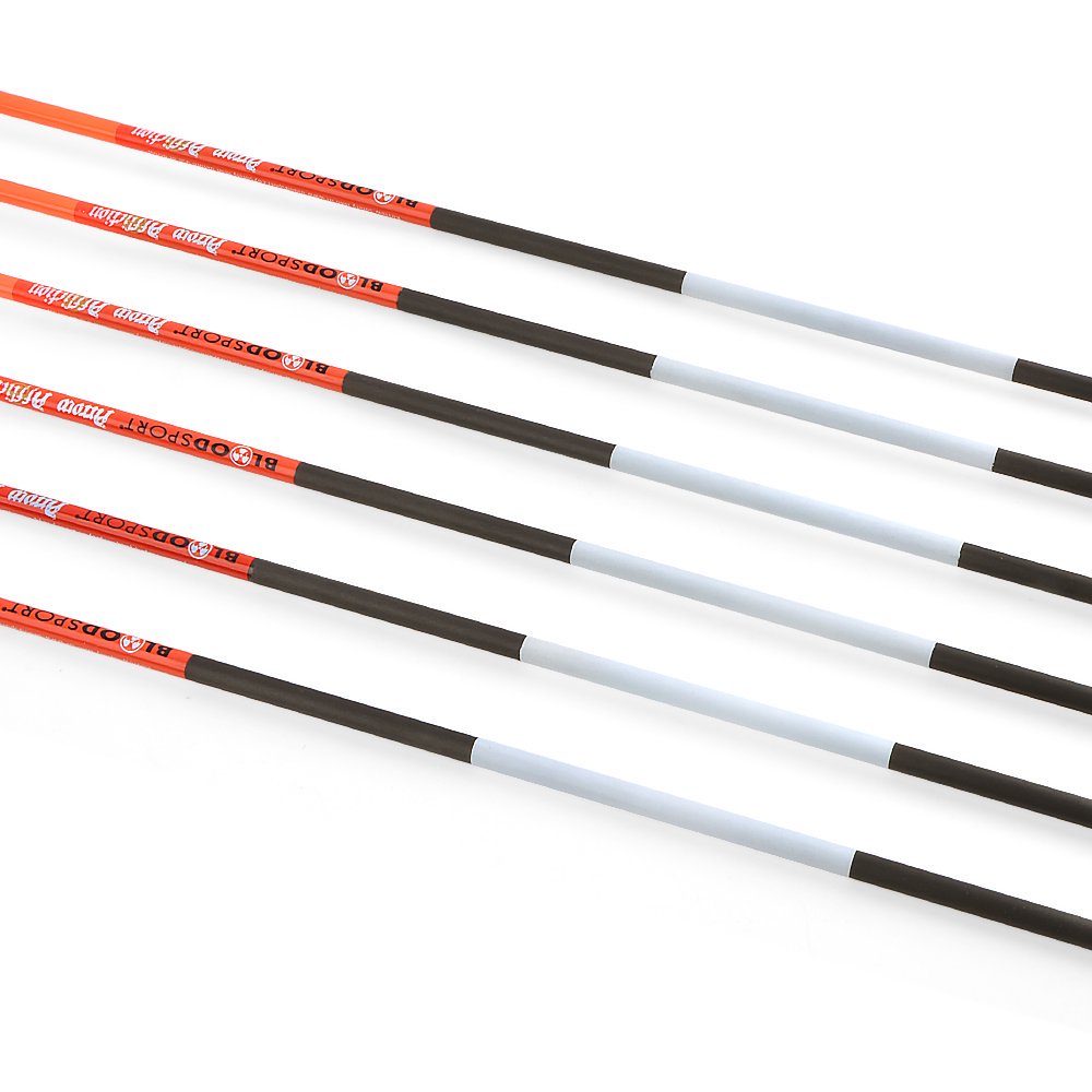 Blood Sport Arrow Affliction Pure Carbon Arrows (6pcs)