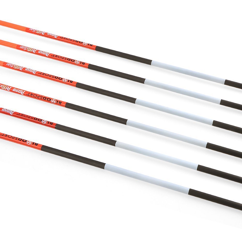 Blood Sport Arrow Affliction Pure Carbon Arrows (6pcs)