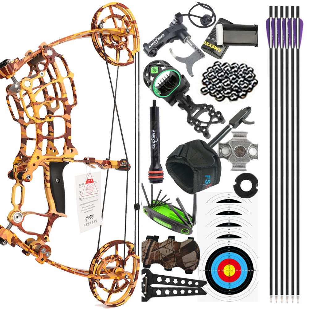 AME ARCHERY Villain Dual‑Purpose Compound Bow Full Shooting Kit