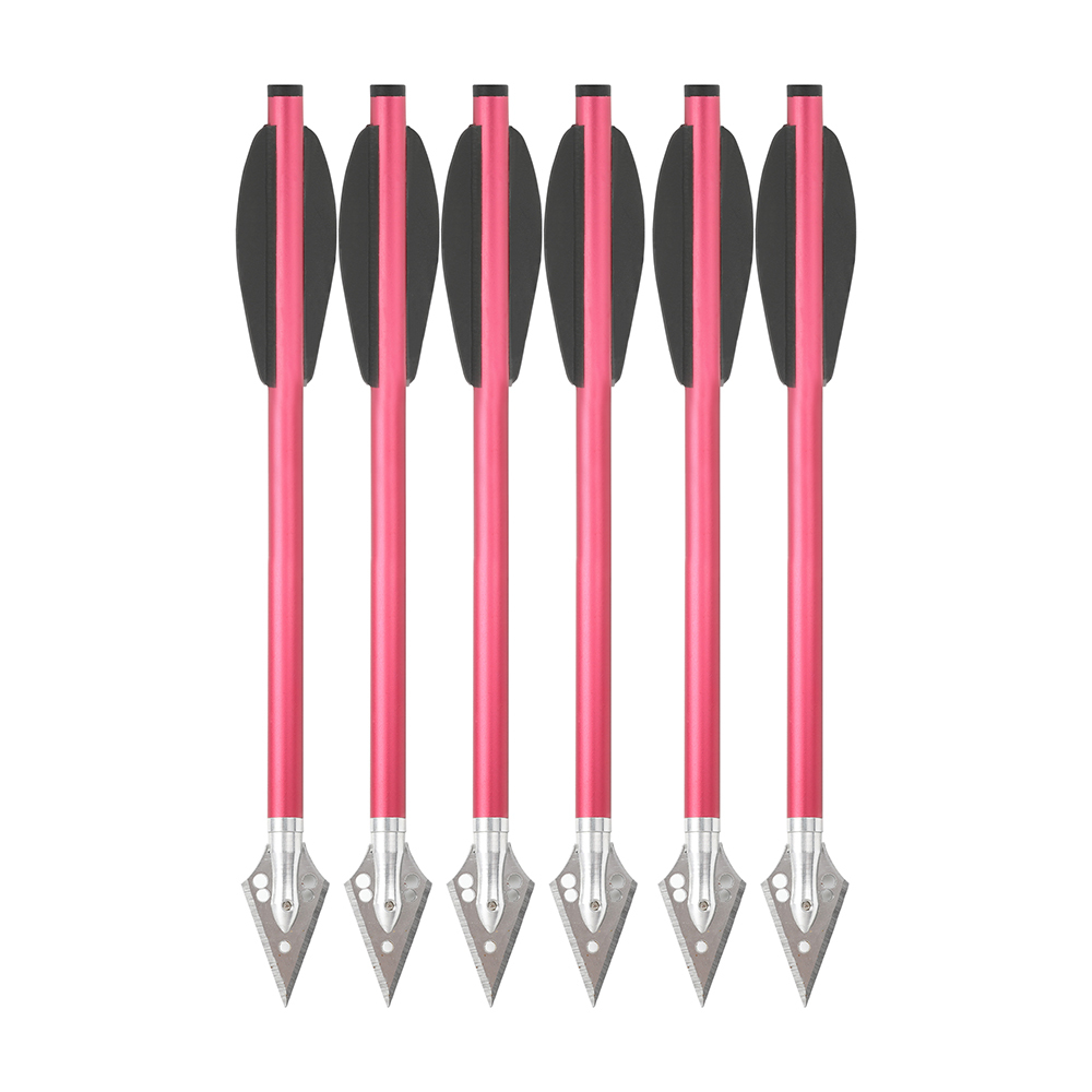 Wolf Fang Mini Aluminum Crossbow Bolts for 50–80lbs Crossbows (12pcs)