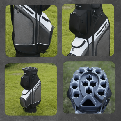 Golf Club Bag Course Use Case 14-Way Dividers 7 Pocket Polyester Golf 
