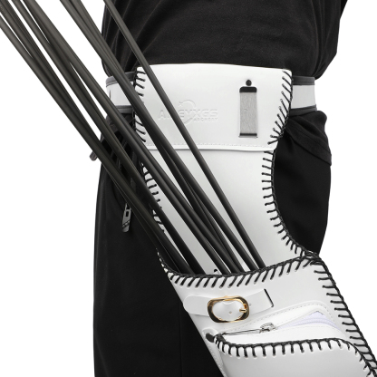 AME ARCHERY Reversed Weave Leather Field Quiver