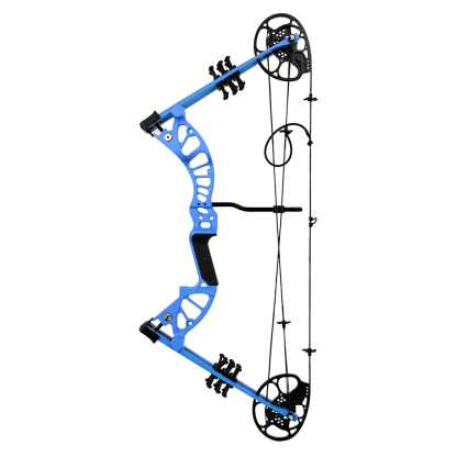 AME ARCHERY KS02 Youth Compound Bow Beginner Set – 15-45lbs Adjustable Draw, Complete Archery Kit
