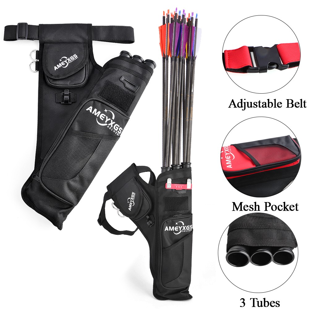 AME ARCHERY  3Tube Arrow Quiver