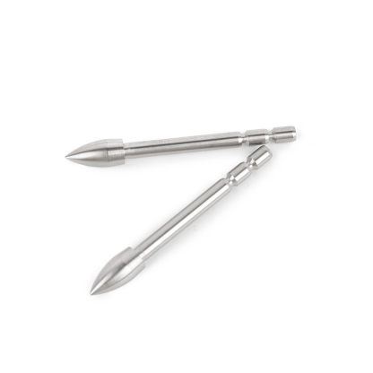 AME ARCHERY X10 Tungsten Steel Arrow Tips (12pcs)