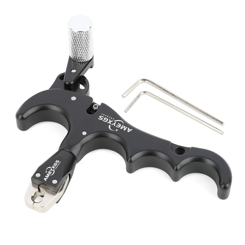 AME Archery Four-Finger Release Aid – Adjustable Archery Trigger
