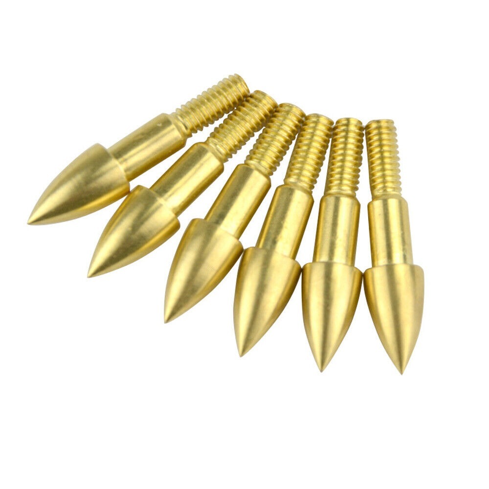 100Gr Stainless Steel Screw-in Broadhead Arrowhead Tip Hunting Target