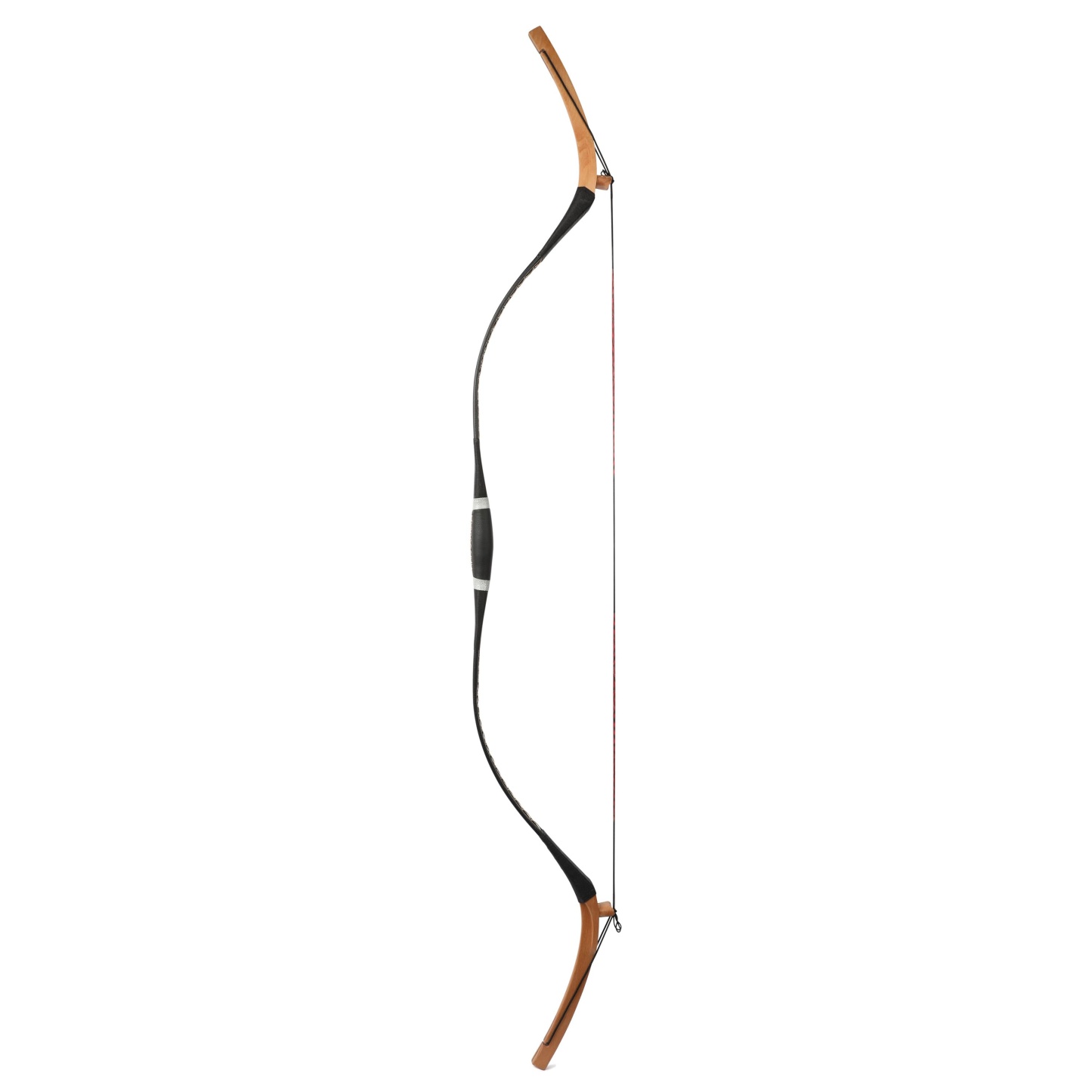 64'' Traditional Longbow Set 20-45lbs Wooden Arrow Kit