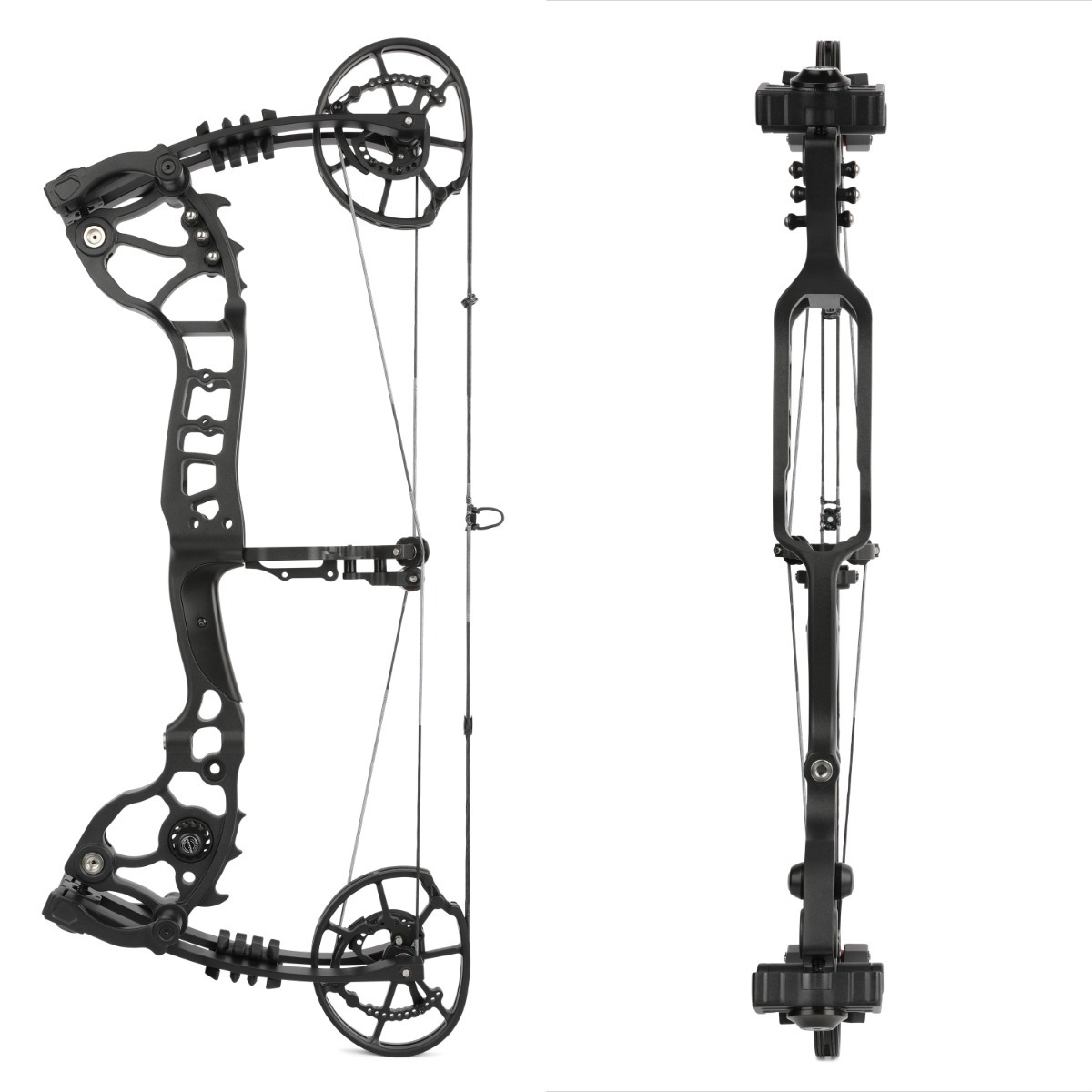 Junxing Dual-Use Archery Compound Bow, 430 FPS Steel Ball Speed