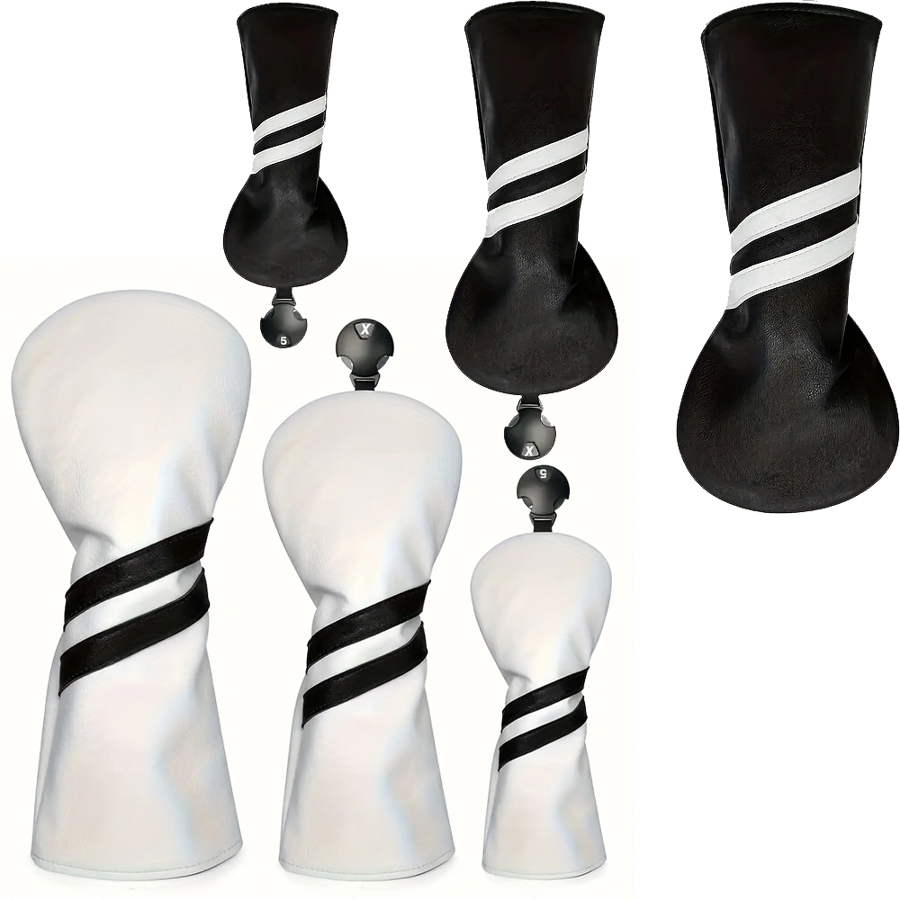 olf Club Headcover Golf Accessory PU Protector Gear Prevent Friction