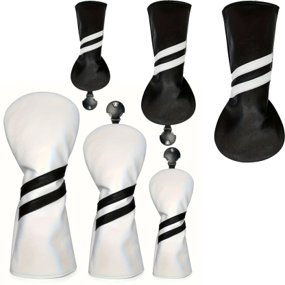 olf Club Headcover Golf Accessory PU Protector Gear Prevent Friction