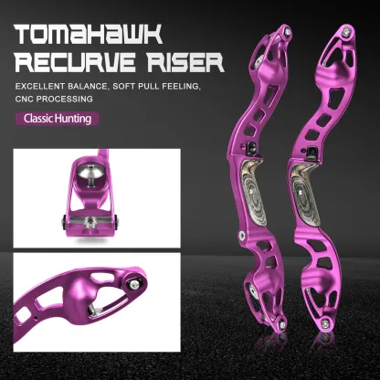 ET-10 TOMAHAWK 19inch ILF Aluminum Recurve Bow Risers for RH/LH