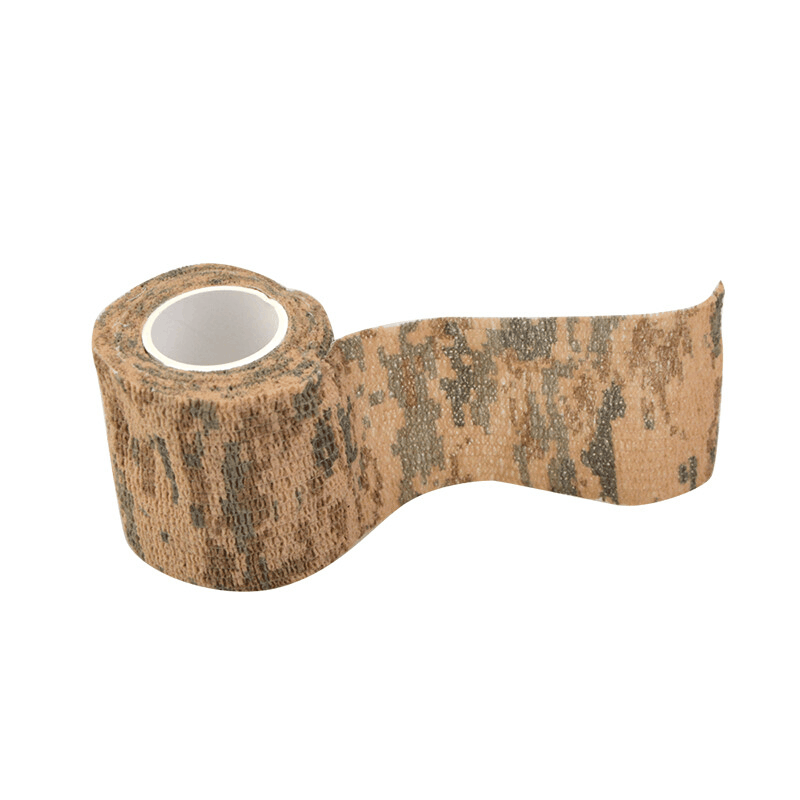 Self-Adhesive Camo Tape Stretch Wrap for Outdoor Sports
