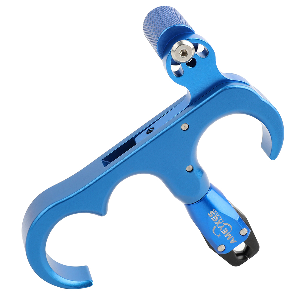 AME ARCHERY T-Space Aluminum Alloy Archery Release Blue