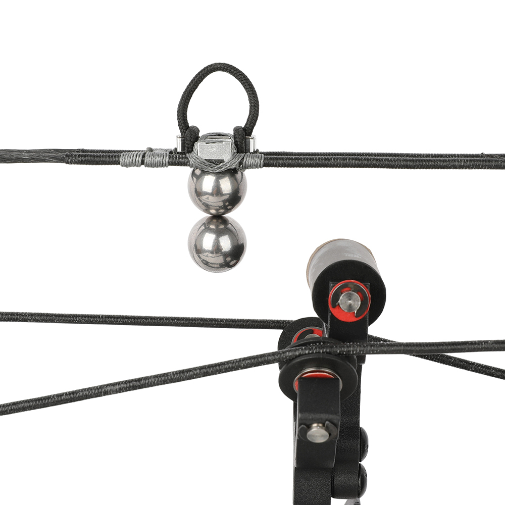 AME ARCHERY Dual-Use Compound Bow — Black (Steel-Ball Kit)