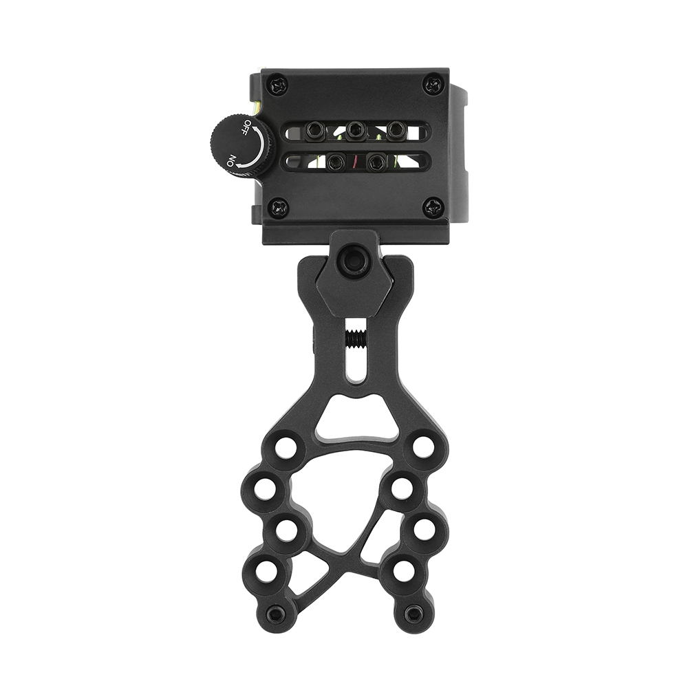 AME ARCHERY M1 5-Pin Bow Sight - Adjustable, Flip-Mount, CNC Machined Aluminum