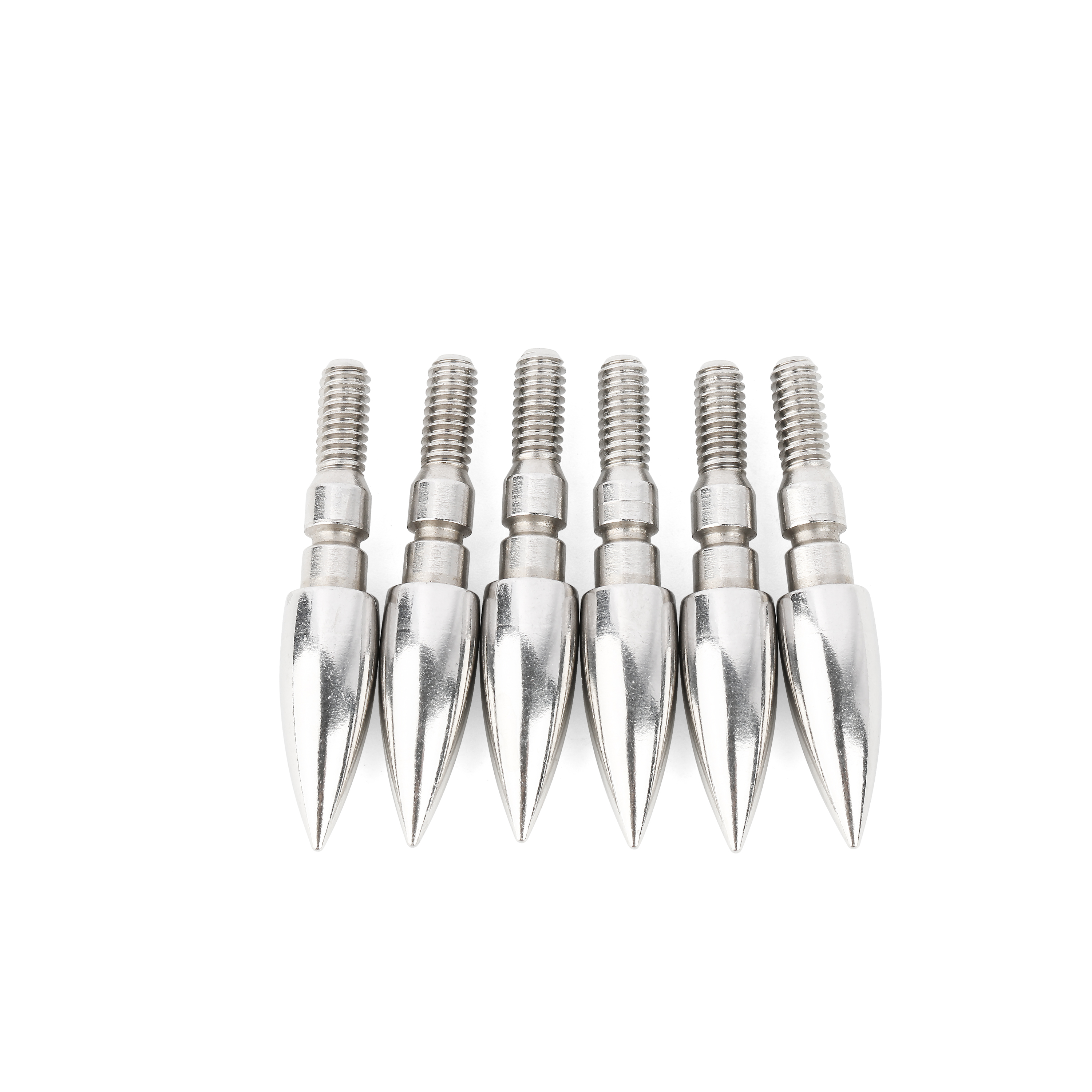 Archery Arrowhead Field Points Steel Arrow Tips 100-200gr Target 24X