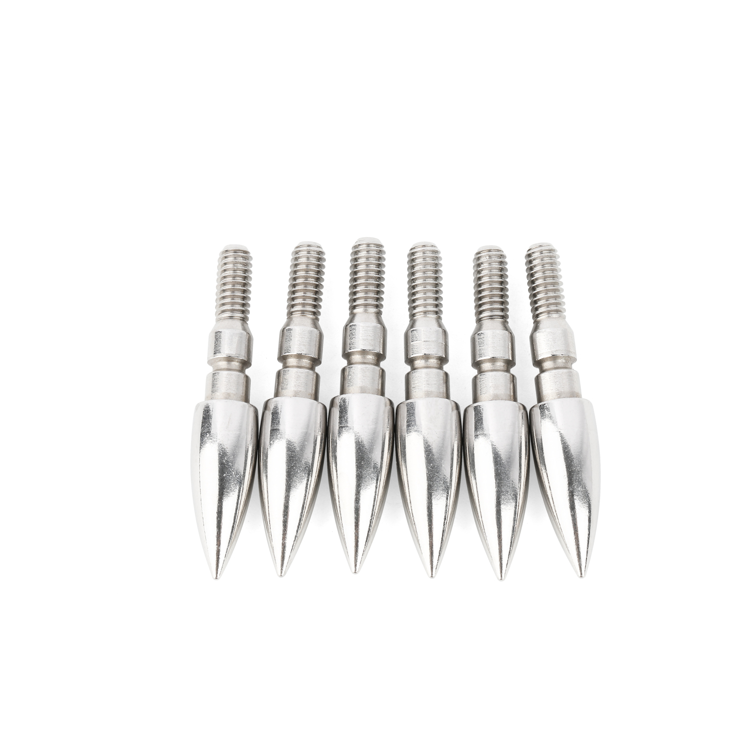 Archery Arrowhead Field Points Steel Arrow Tips 100-200gr Target 24X